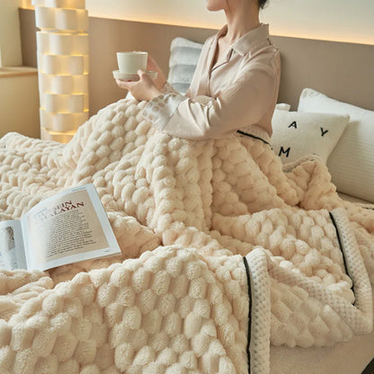 Turtle Velvet Fall Fluffy Throw Blanket Double Single Bed Blankets Autumn Warm Soft Pink Blanket Queen Size Bed Manta Para Sofa