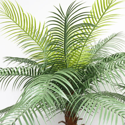150/180cm/210cm Artificial Coconut Tree Fake Plants Large Green Plants Palm Tree Bonsai Decoration for Home Office Floor Potted