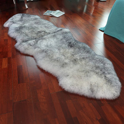 White Faux Sheepskin Fuzzy carpet Fur Rugs for Bedroom bedside Washable Fluffy Area Living Room rug Shag Nursery floor mat decor