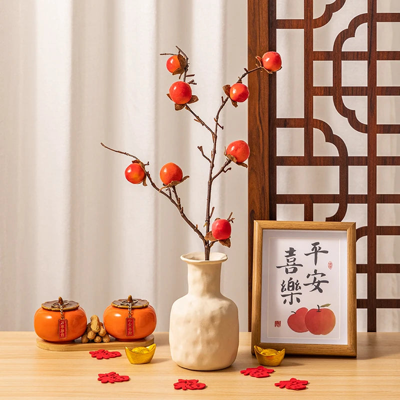 Housewarming Vase Ornaments for Living Room Flower Arrangement Creative Home Flower Decorations
