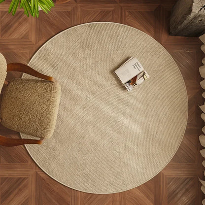 bedroom carpets Area rugs room decor Carpets for living room Round sofa rug Study Polypropylene fiber mat Antiskid Chair cushion