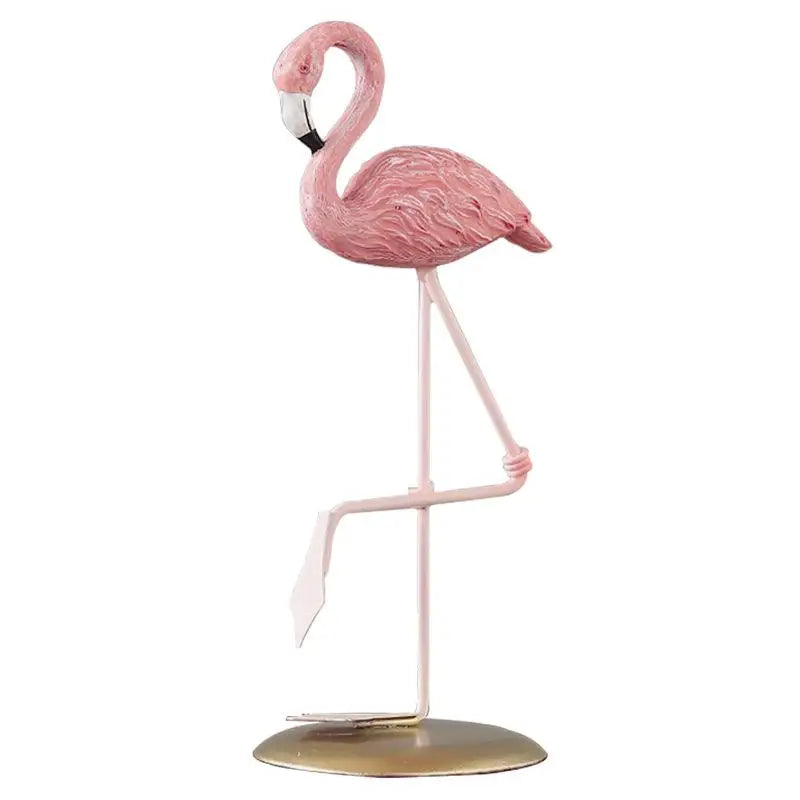 Creative Resin Crtwork Flngo Cartoon Tabletop Decorations Luxury Living Room Decorations Home Accories Mesterco
