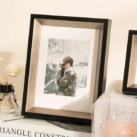 Elegant Minimalist Photo Frame Display Stand 6-inch, 7-inch, 8-inch Poster Frame, Premium Quality Picture Frame for Home Décor