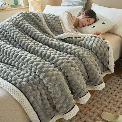 Turtle Velvet Fall Fluffy Throw Blanket Double Single Bed Blankets Autumn Warm Soft Pink Blanket Queen Size Bed Manta Para Sofa