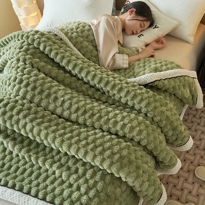 Turtle Velvet Fall Fluffy Throw Blanket Double Single Bed Blankets Autumn Warm Soft Pink Blanket Queen Size Bed Manta Para Sofa
